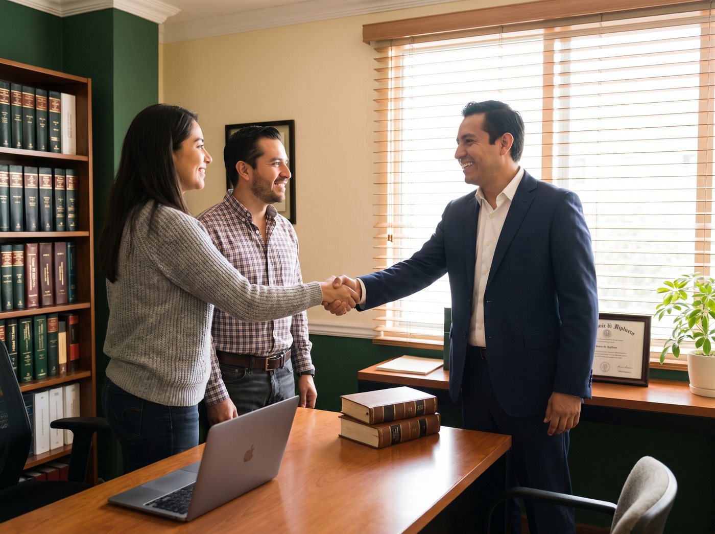 Un matrimonio agradece a su abogado fiscalista de GesMexa tras resolver su asunto ante el SAT
